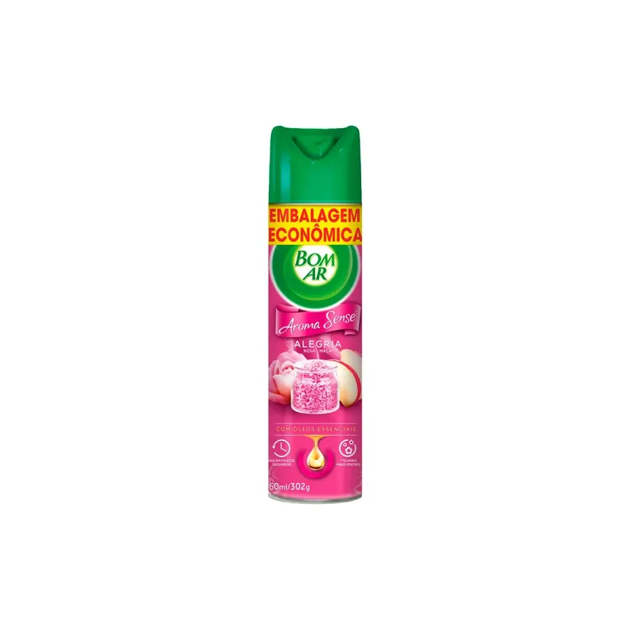 Bom Ar Aerossol 360ml Alegria