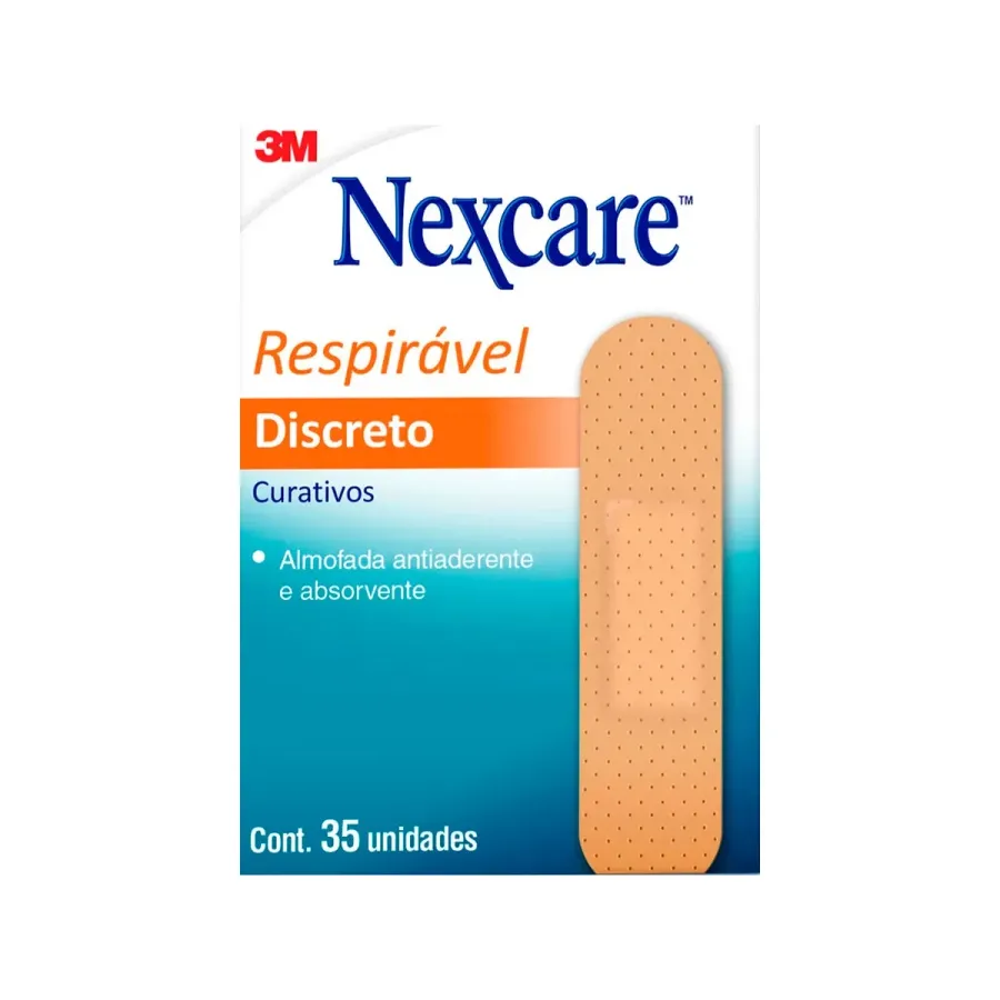 Curativo Nexcare 3m Tradicional 35 Unidades