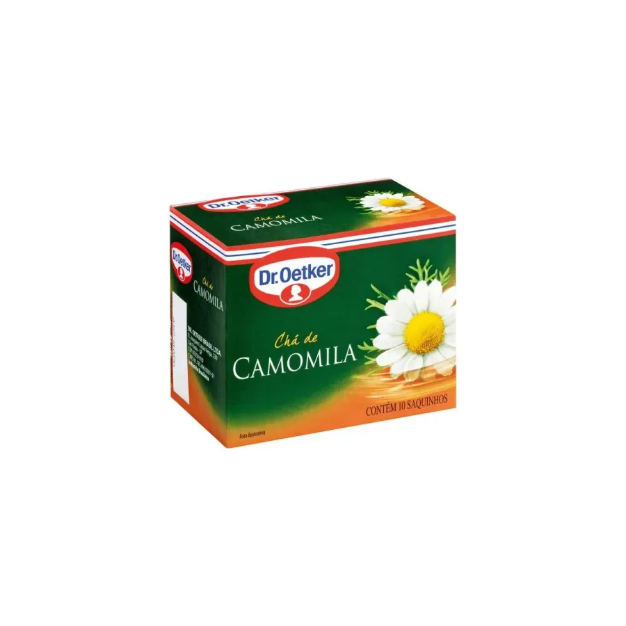 Cha Leao Camomila 10 Unidades Dr.oetker