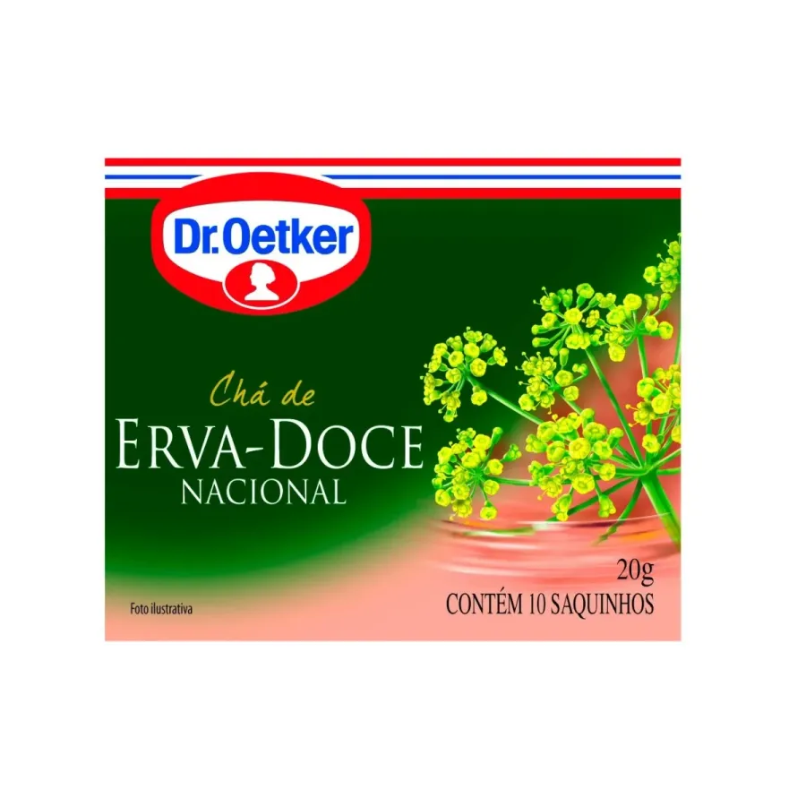 Cha Dr Oetker Erva-Doce 10saquinhos