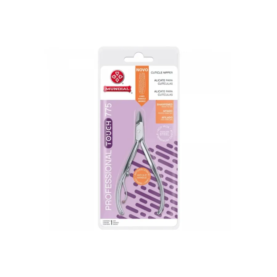 Alicate de Cutícula Mundial Inox Touch 775