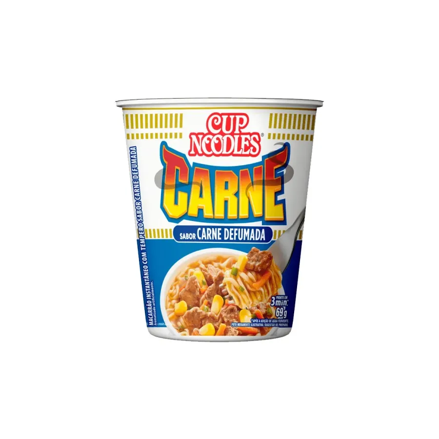 Cup Noodles Carne Defumada Nissin