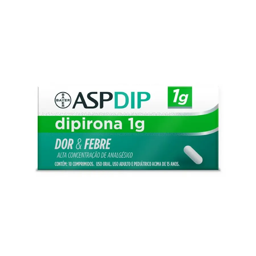 ASPDIP 1G C/10COMPRIMIDOS