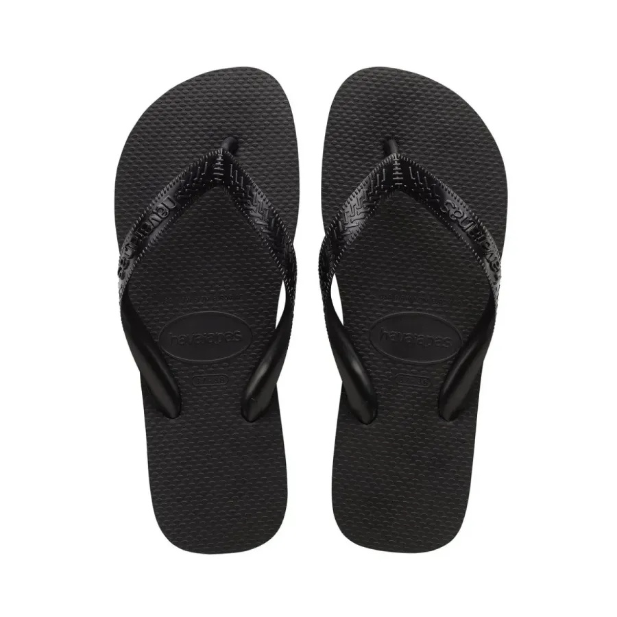 Sandália Havaianas Top Preto Tamanho 39/40 1 Par