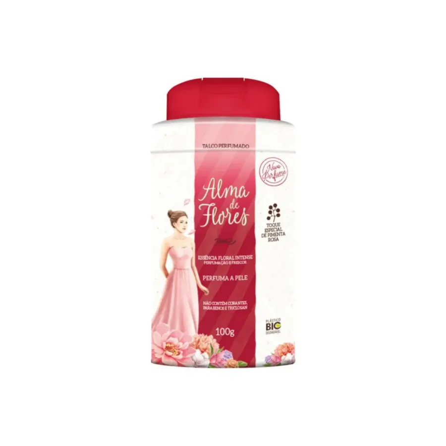 TALCO ALMA FLORES 100G FLORAL INTENSE