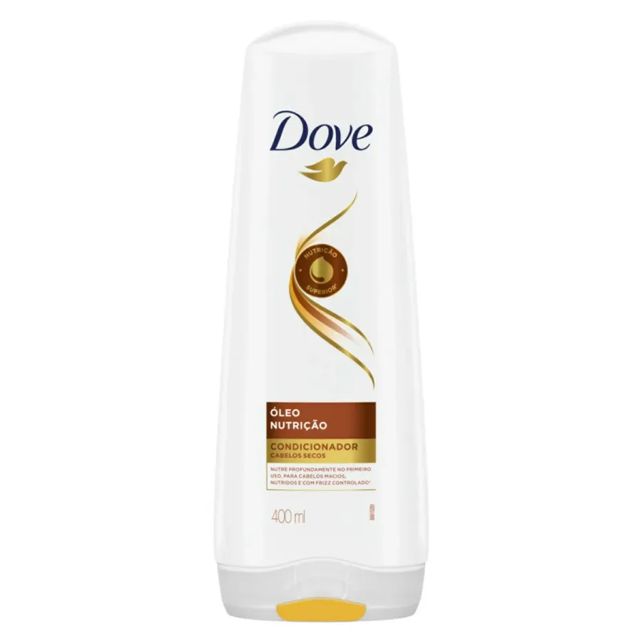 Condicionador Dove Nutrição + Fusão de Óleos para Cabelos Secos 400ml