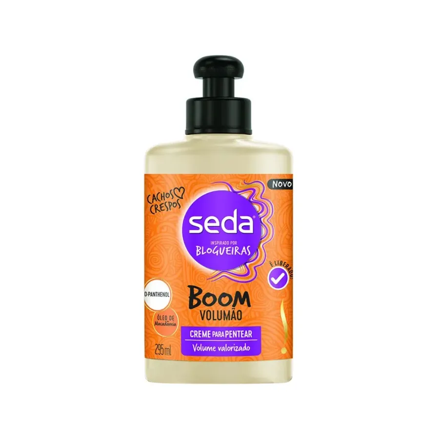 CR DE PENTEAR SEDA 295ML BOOM VOLUMAO