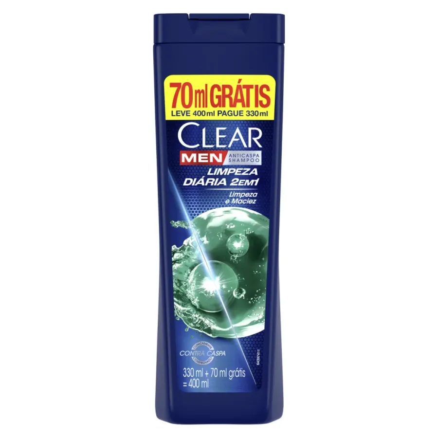 SH CLEAR MEN 400ML 2EM1