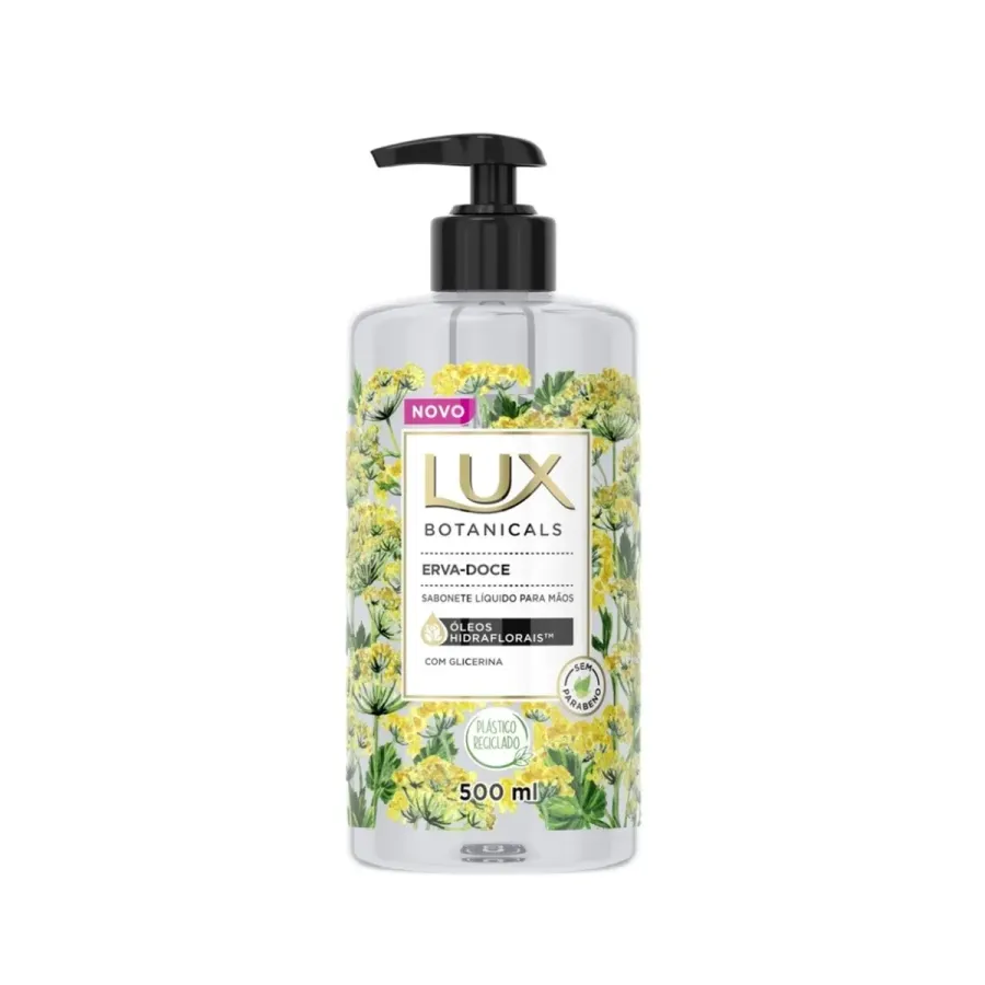 Sabonete Líquido para Mãos Lux Erva Doce 500ml