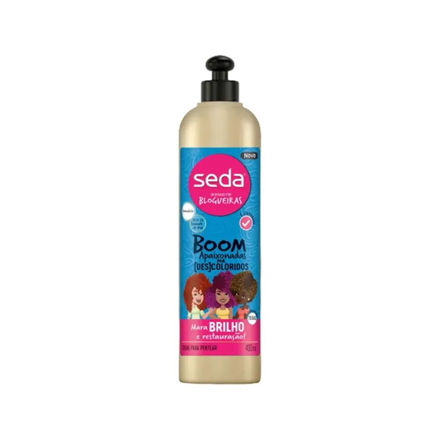CR DE PENTEAR SEDA 400ML BOOM APAIXONADAS POR DESCOLORIDOS