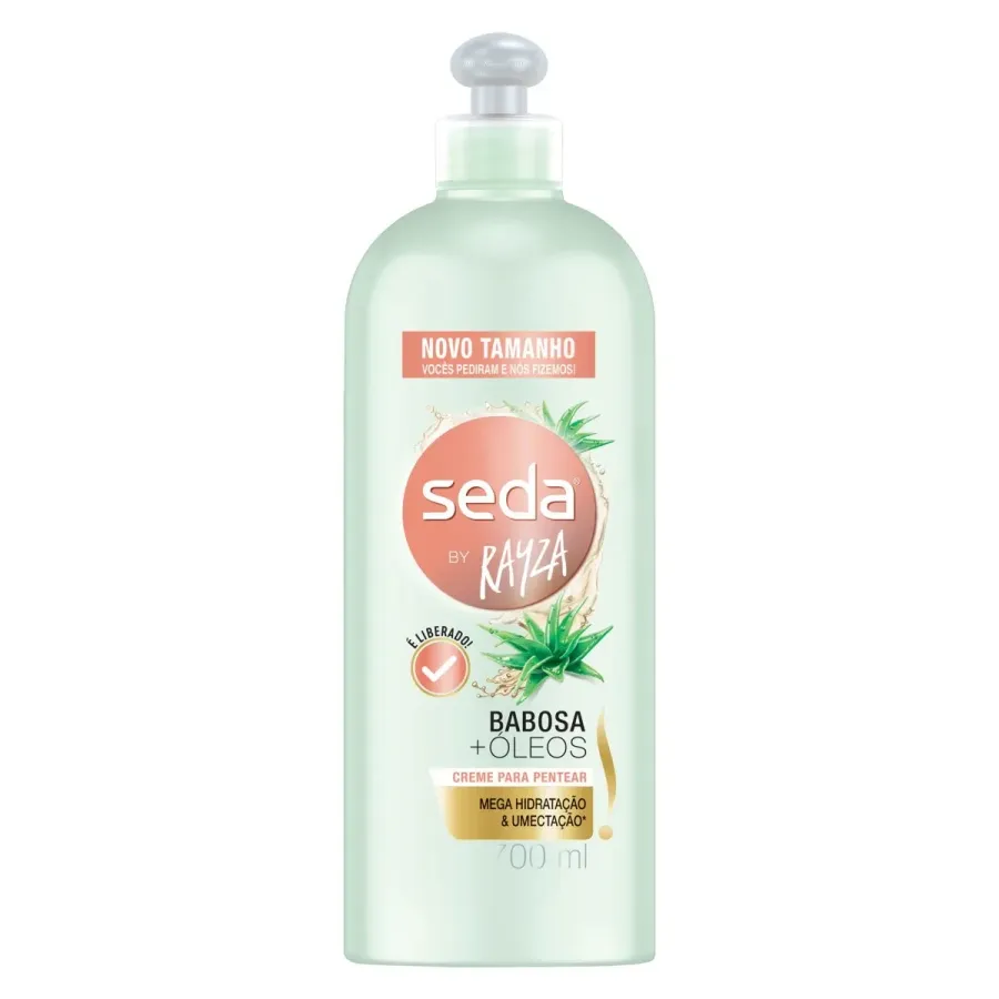 Creme para Pentear Seda 700ml Oleos Babosa