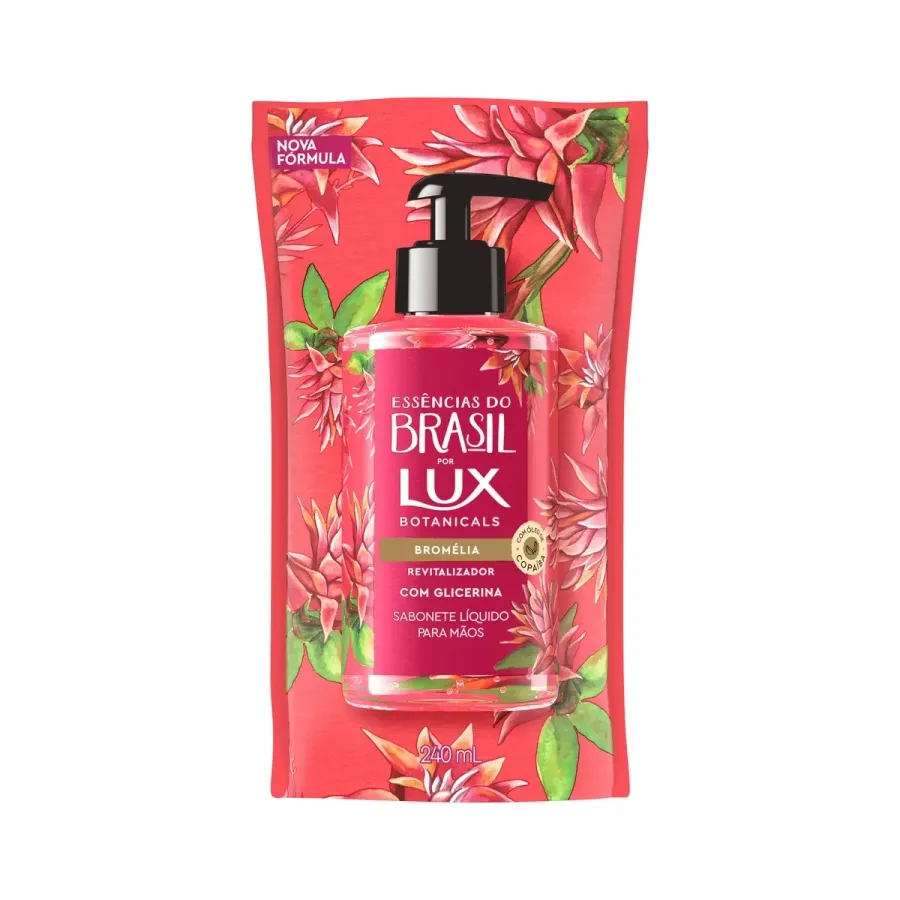 SAB LIQ LUX 240ML REF.P/MAOS BROMELIA