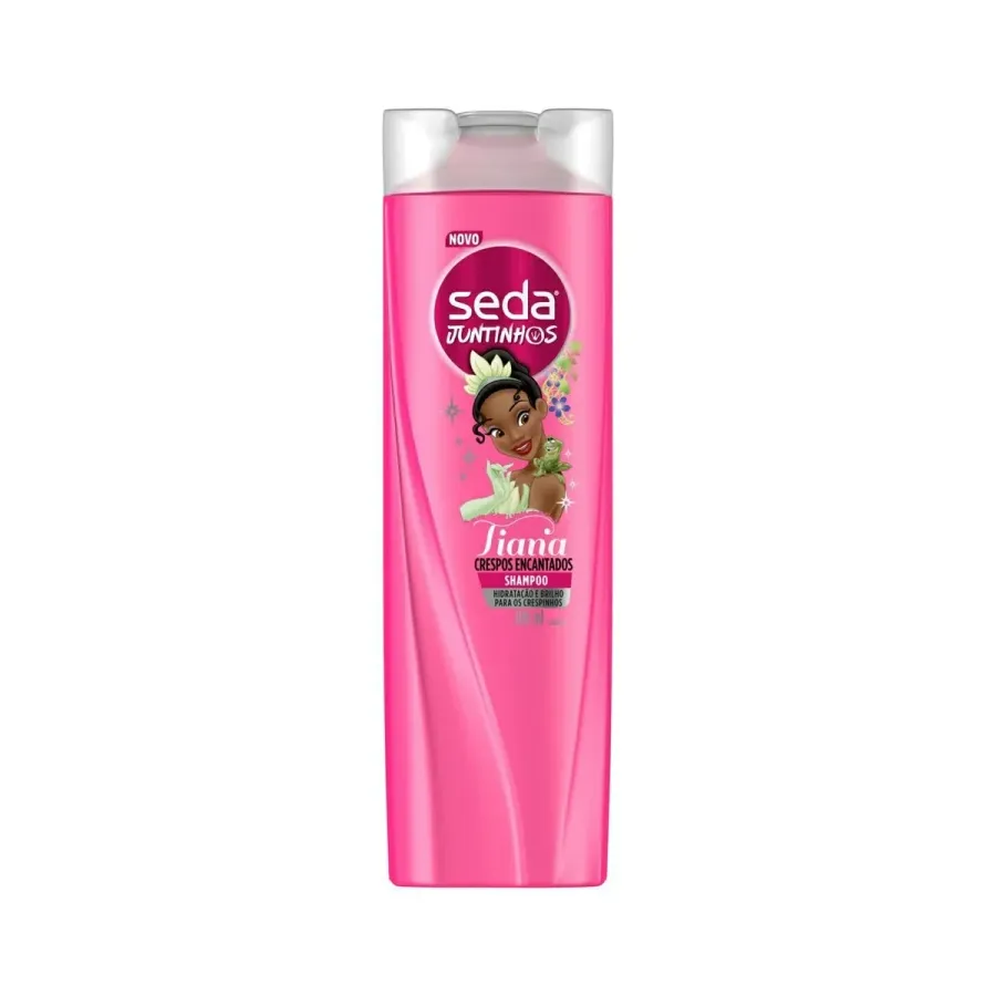 Shampoo Infantil Seda Juntinhos Tiana Crespos Encantados 300ml