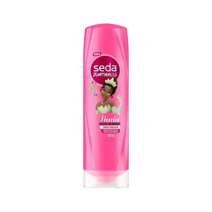 Condicionador Infantil Seda Juntinhos Tiana Crespos Encantados 300ml