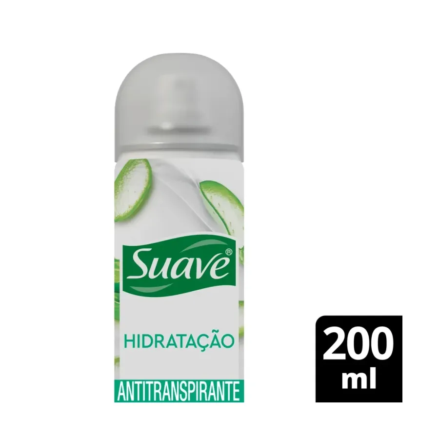 Desodorante Antitranspirante Aerossol Suave Hidratação Ação Calmante 200ml