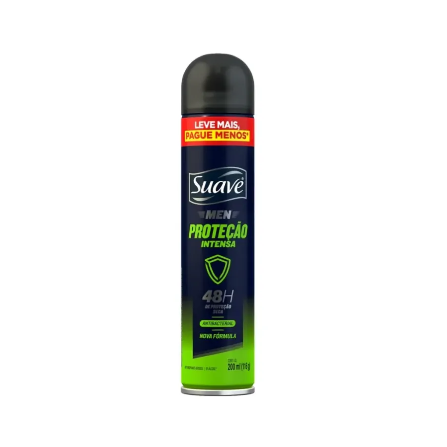 DES SUAVE AER 200ML MEN PROTEÇAO INTENSA 48H