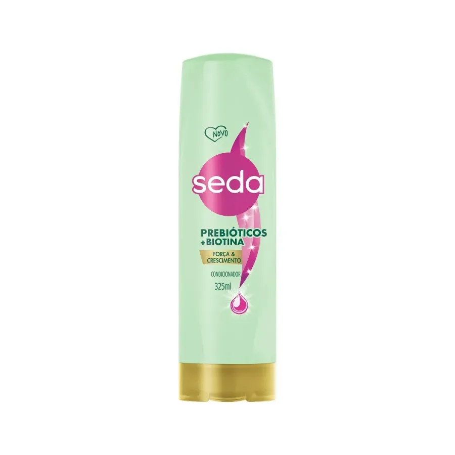 Condicionador Seda Prebióticos +biotina Força e Crescimento 325ml