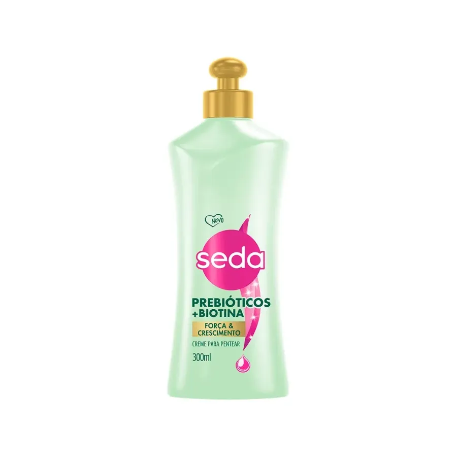 Creme para Pentear Seda Prebióticos + Biotina 300ml