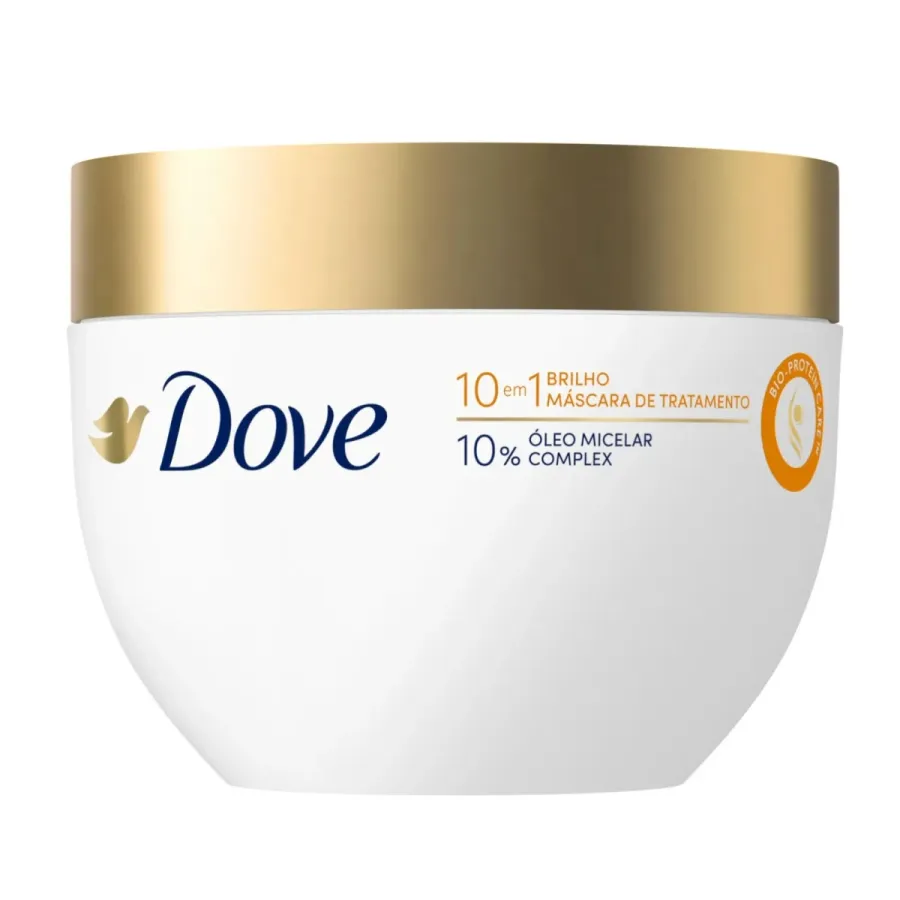 Máscara Capilar de Tratamento Dove 10 em 1 Brilho 270g