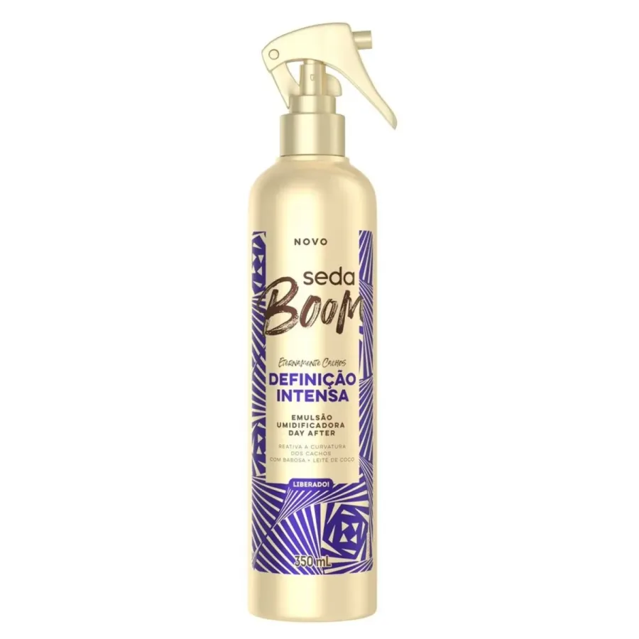 EMULSAO SEDA 350ML BOOM DEFINICAO INTENSA