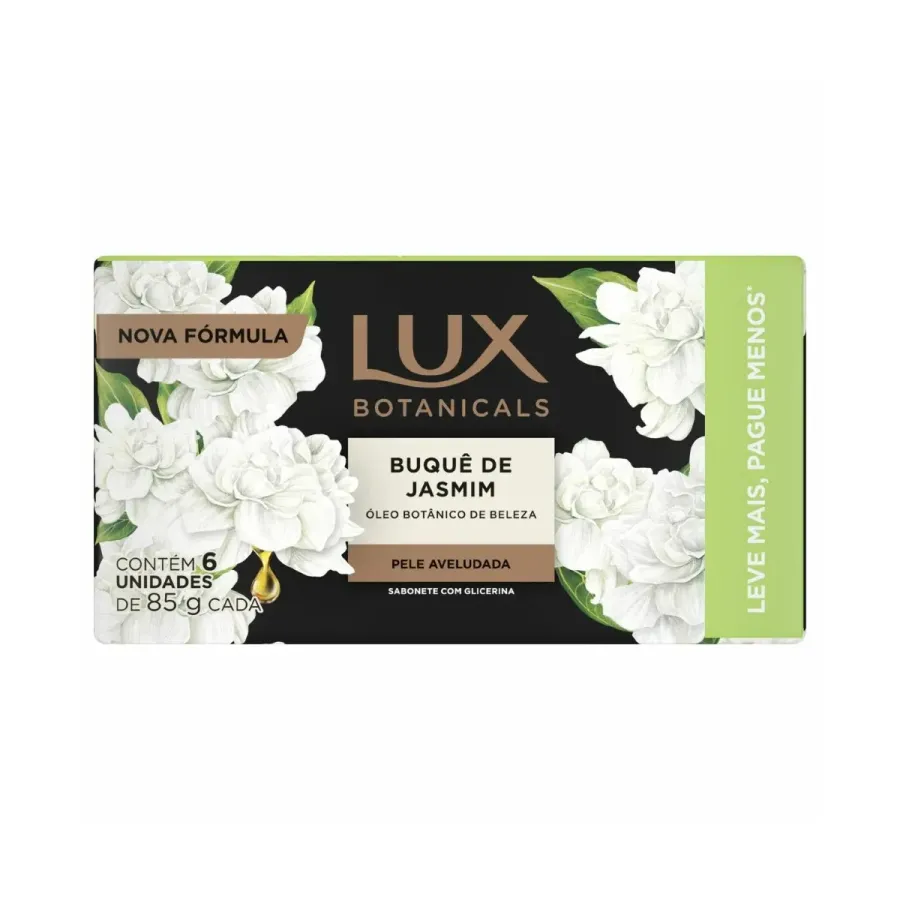 Kit Sabonete em Barra Lux Botanicals Buque de Jasmim 6 Unidades de 85g