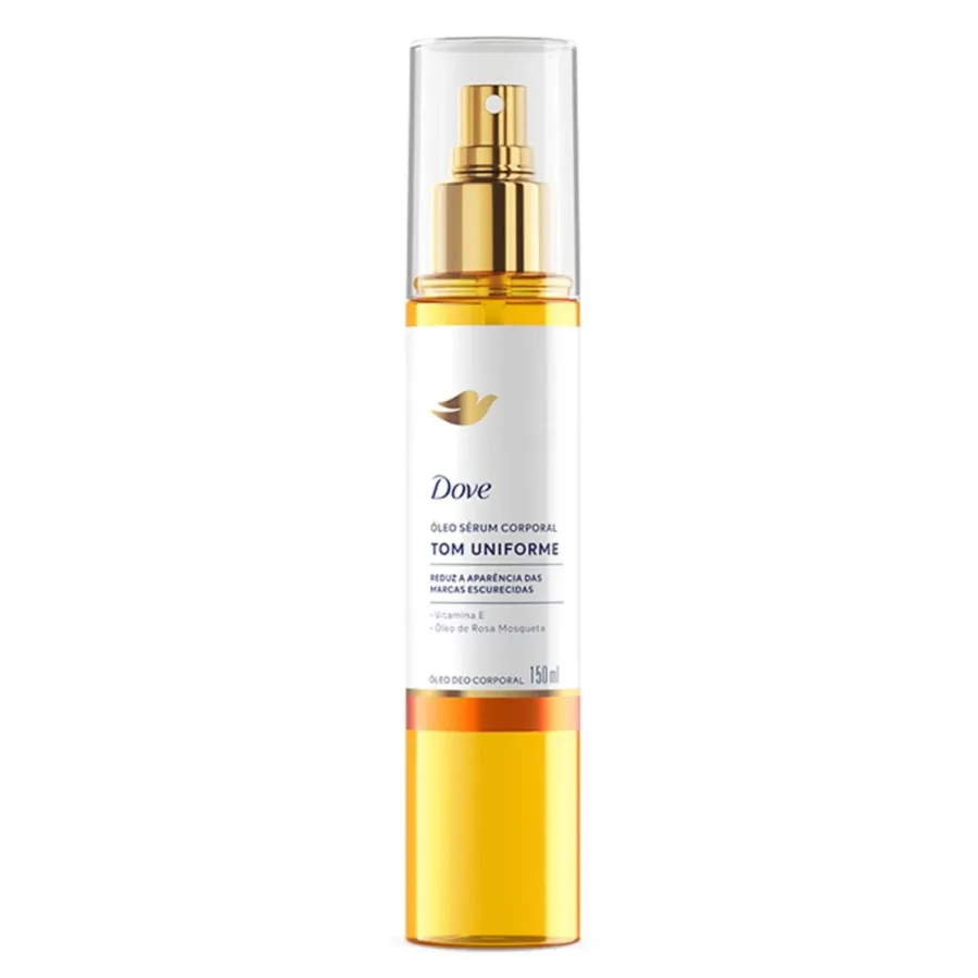 Óleo Corporal Dove Sérum Tom Uniforme 150ml Spray