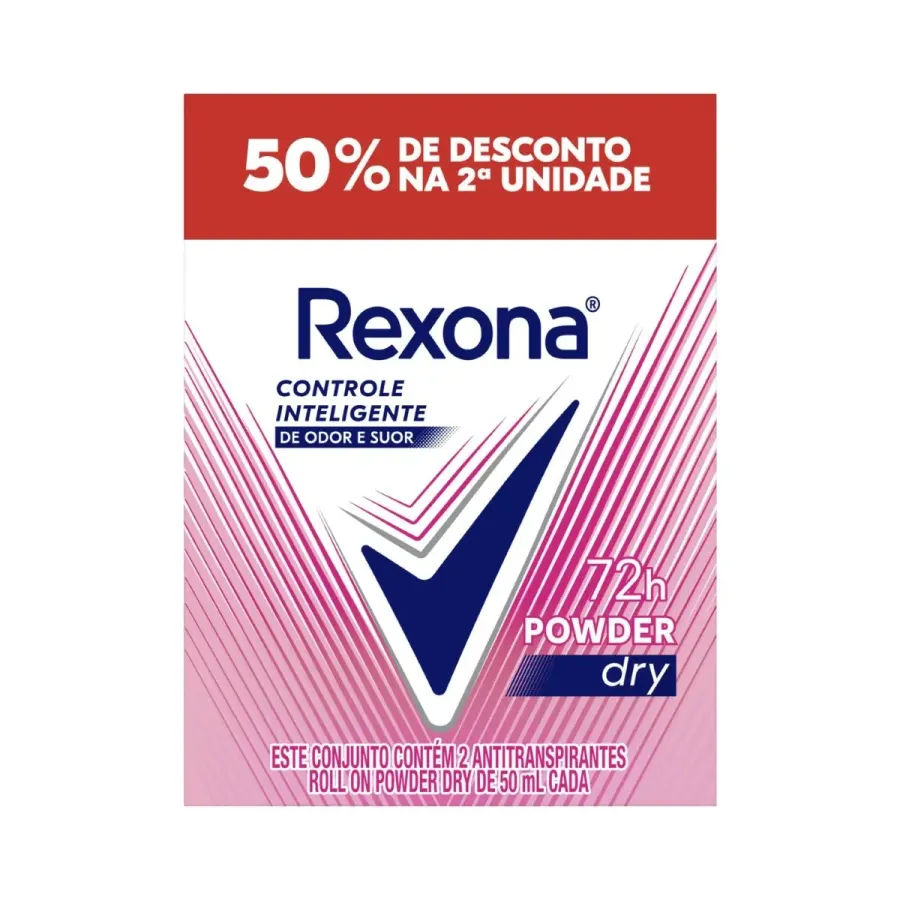 DES REXONA ROLL-ON 50ML FEM POWDER DRY
