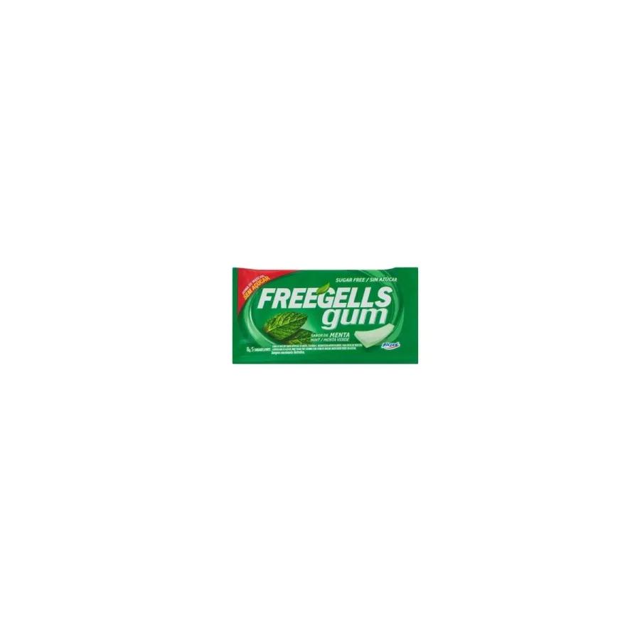 CHICLE FREEGELLS GUM MENTA
