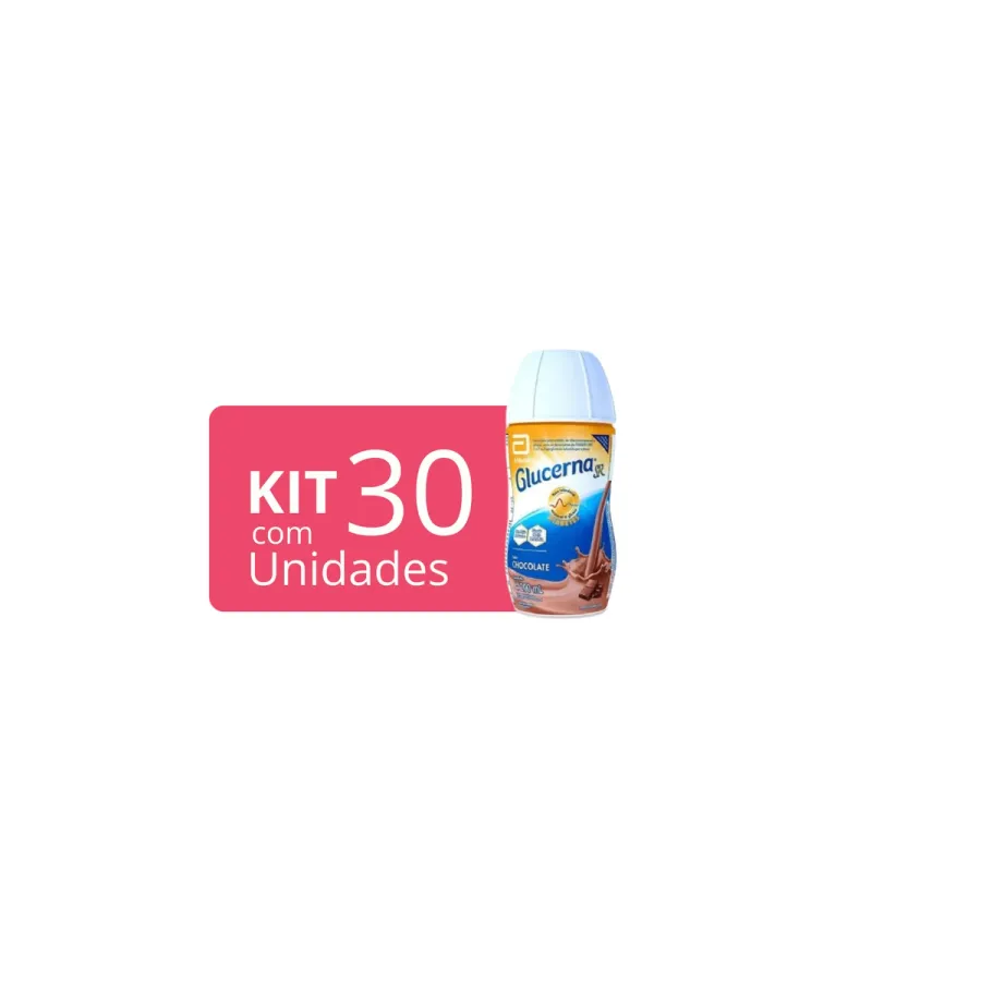Kit 30 Unidades Glucerna Sr Chocolate 200ml