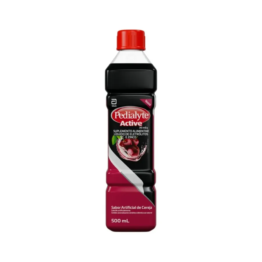 PEDIALYTE ACTIVE CEREJA 500ML