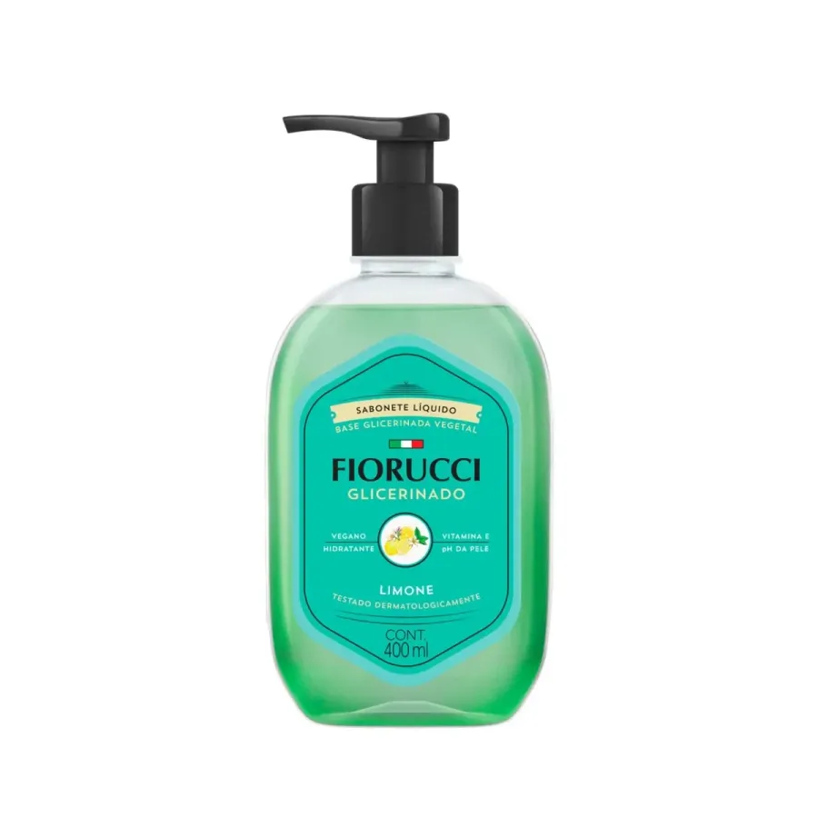 Sabonete Líquido Fiorucci Glicerinado Limone 400ml