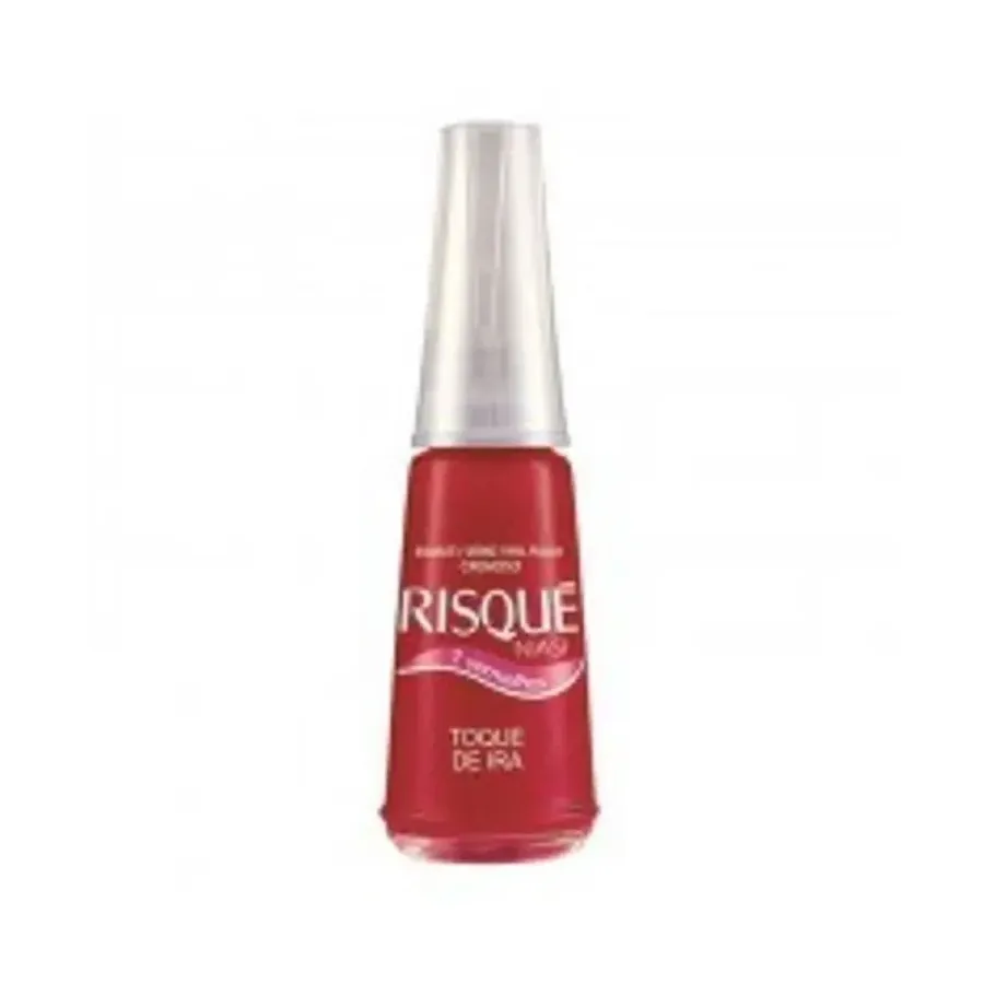 Esmalte Cremoso Risqué 7 Vermelhos Toque de Ira 8ml