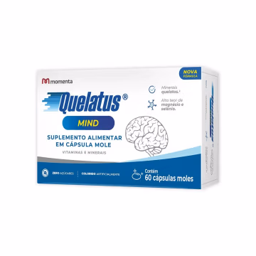 Suplemento Vitamínico Quelatus Mind 60 Cápsulas Gelatinosas