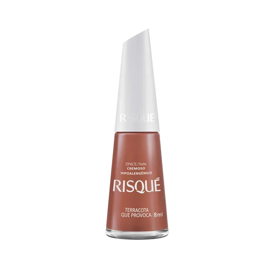Esmalte Cremoso Risqué Nude Terracota Que Provoca 8ml