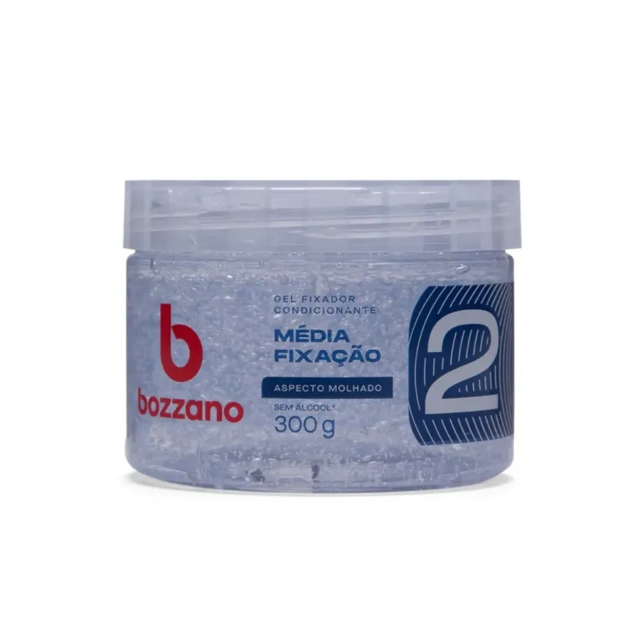 Gel Condicionador Bozzano Média Fixação Fator 2 300g