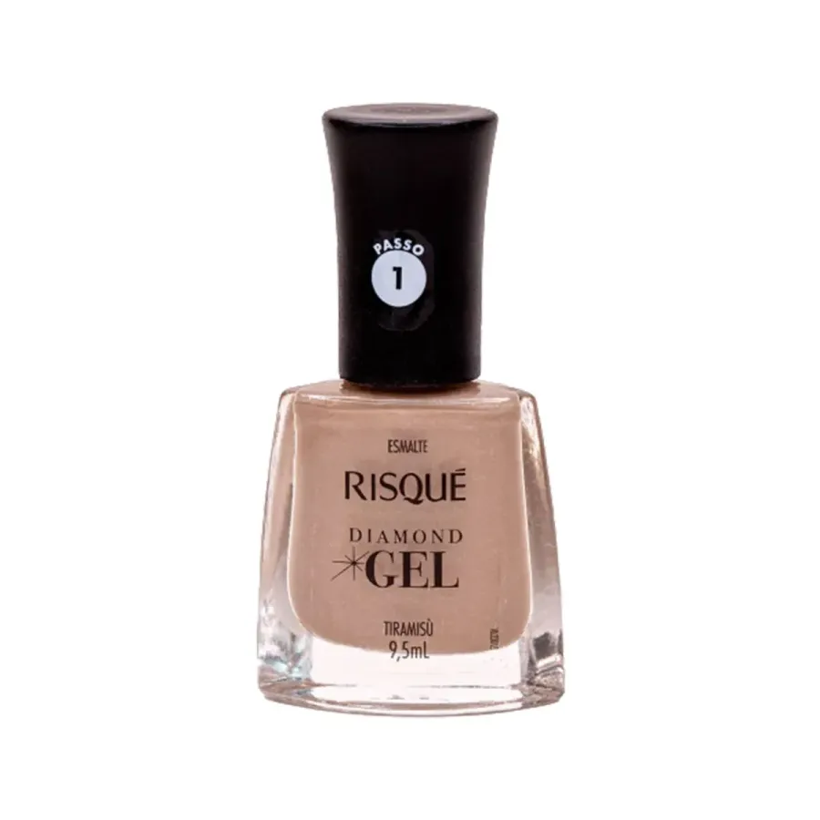 Esmalte Risqué Diamond Gel Tiramisú 9,5ml