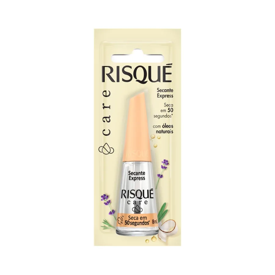 Esmalte Risqué Care Secante Express 8 ml