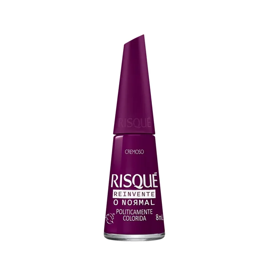 Esmalte Risqué Politicamente Colorida Reinvente o Normal 8ml