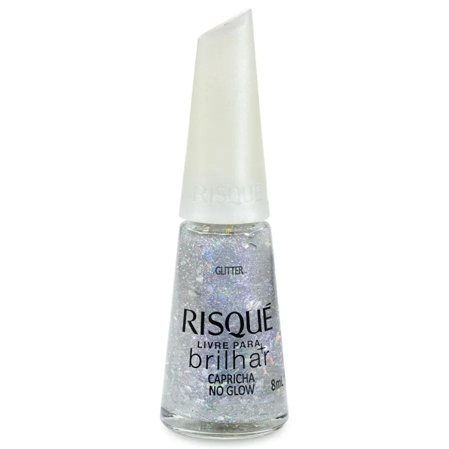 ESM RISQUE 8ML GLITTER LIVRE PARA BRILHAR