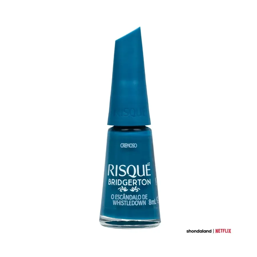 Esmalte Cremoso Risqué Bridgerton o Escândalo de Whistledown 8ml