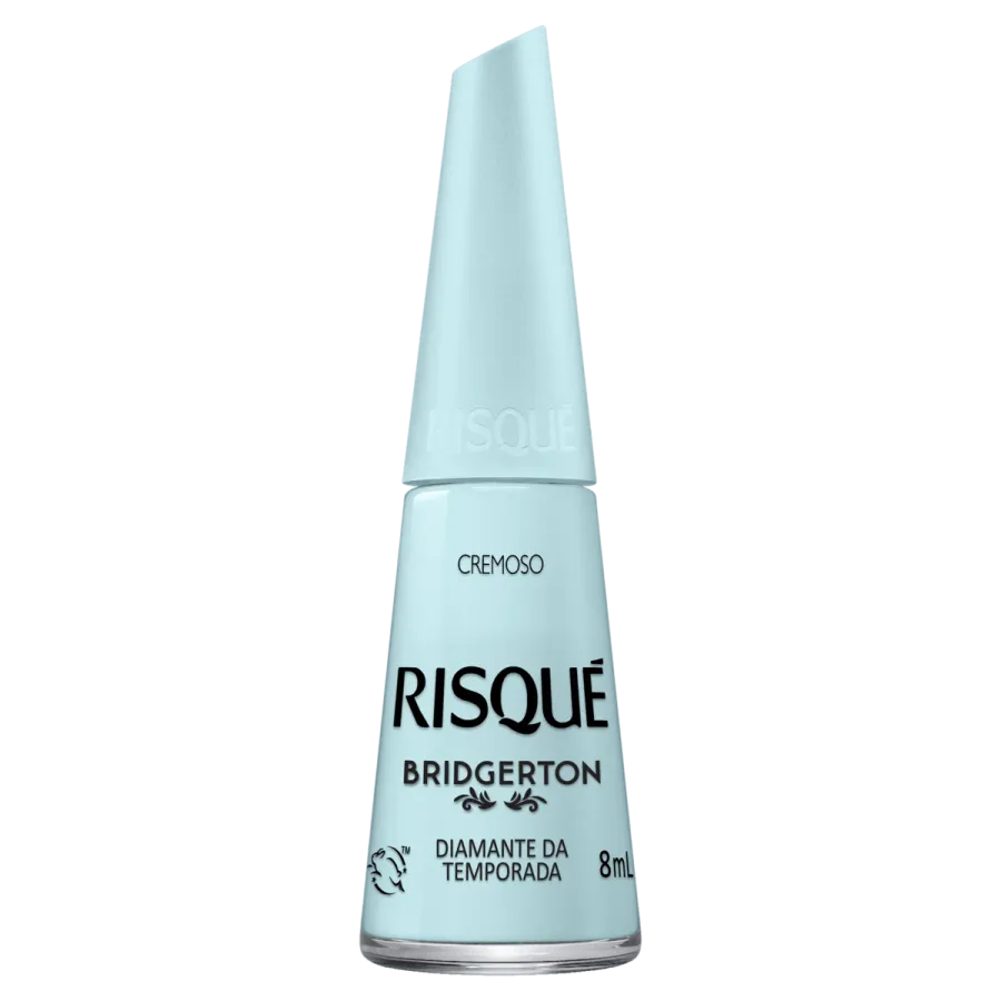 Esmalte Cremoso Risqué Bridgerton Diamante da Temporada 8ml