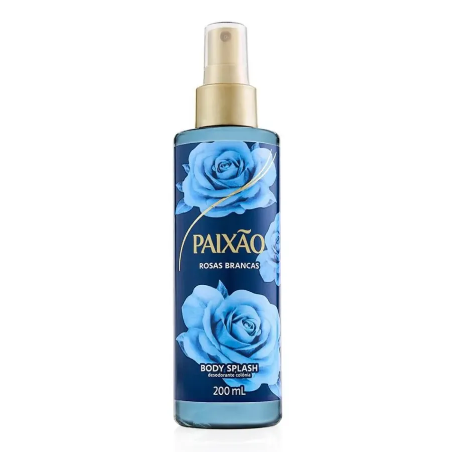 BODY SPLASH PAIXAO 200ML ROSAS BRANCAS *