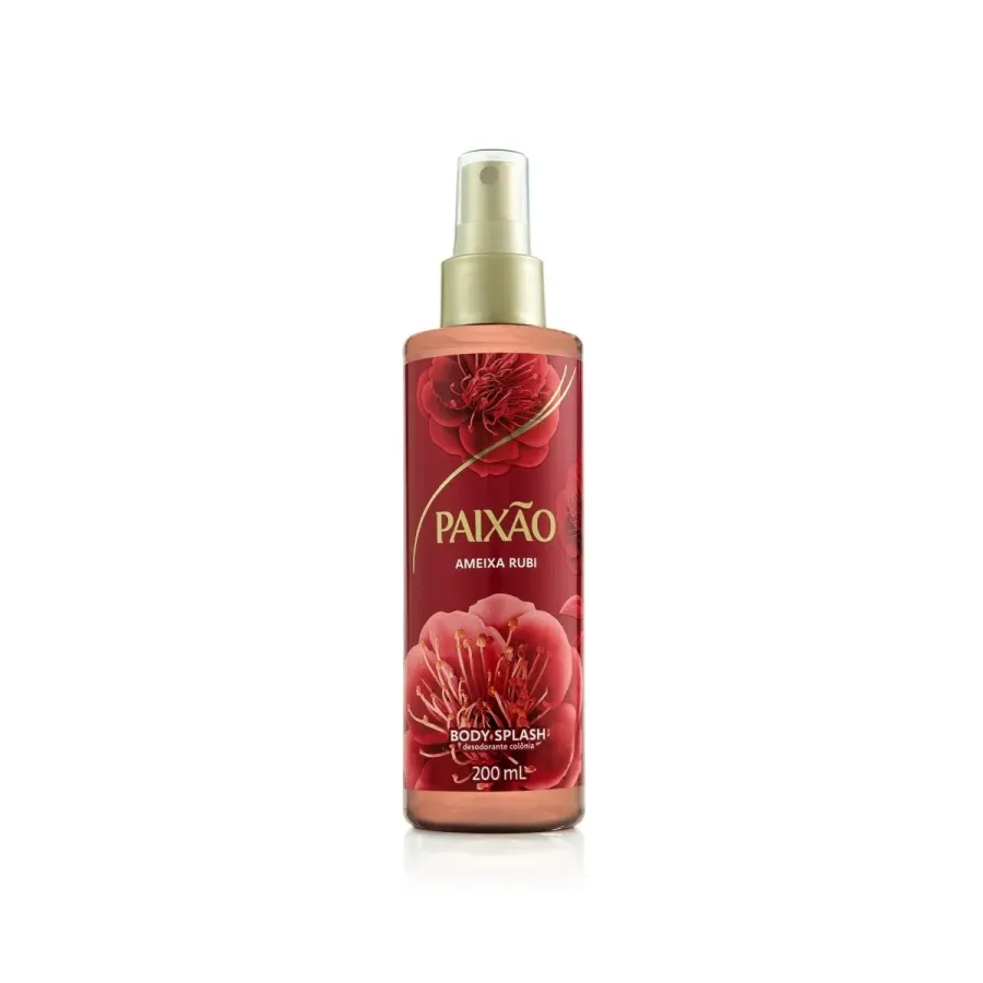BODY SPLASH PAIXAO 200ML AMEIXA RUBI *