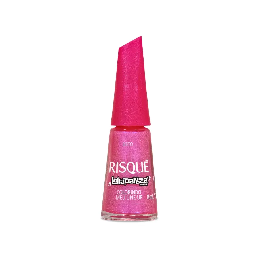 ESMALTE RISQUE LOLLAPALOOZA FOTO NO LAMBE LAMBE 8ML