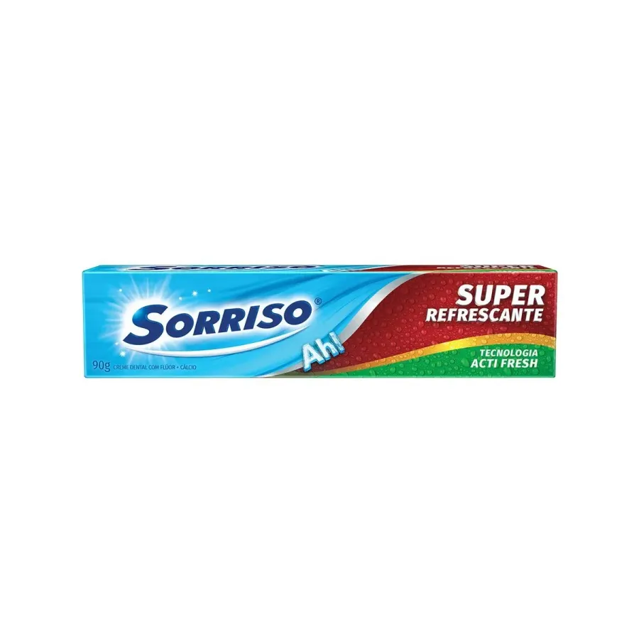 Creme Dental Sorriso 90g Super Refrescante