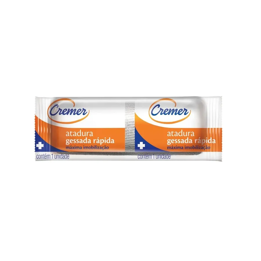 Atadura Gessada Rápida Cremer 10cm X 3m com 1 Unidade