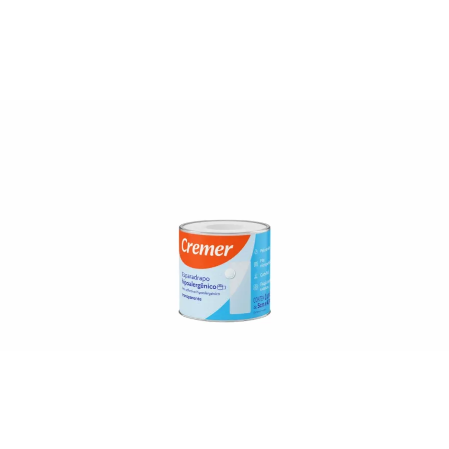 Esparadrapo Transparente Cremer 5cmx4,5m Unidades