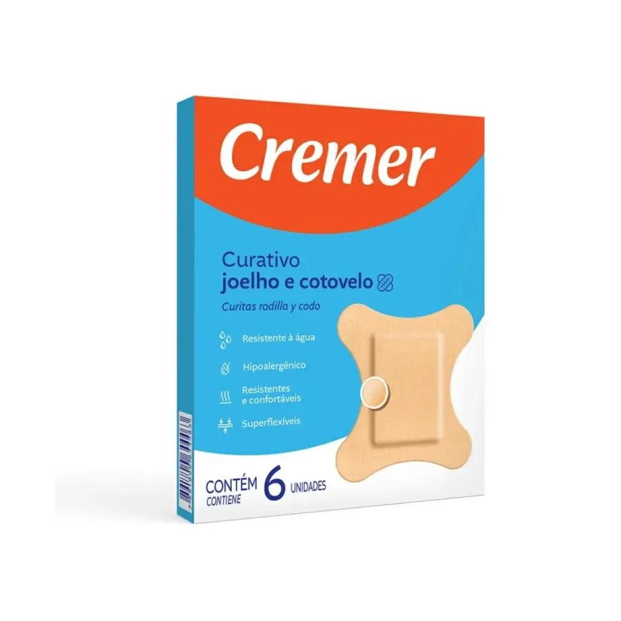 Curativo Cremer Joelho/Cotovelo 6 Unidades