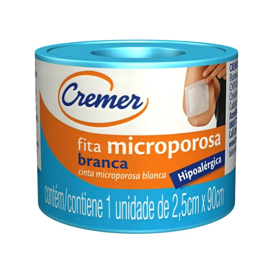 Fita Microporosa Cremer Br 2,5cm X 90cm