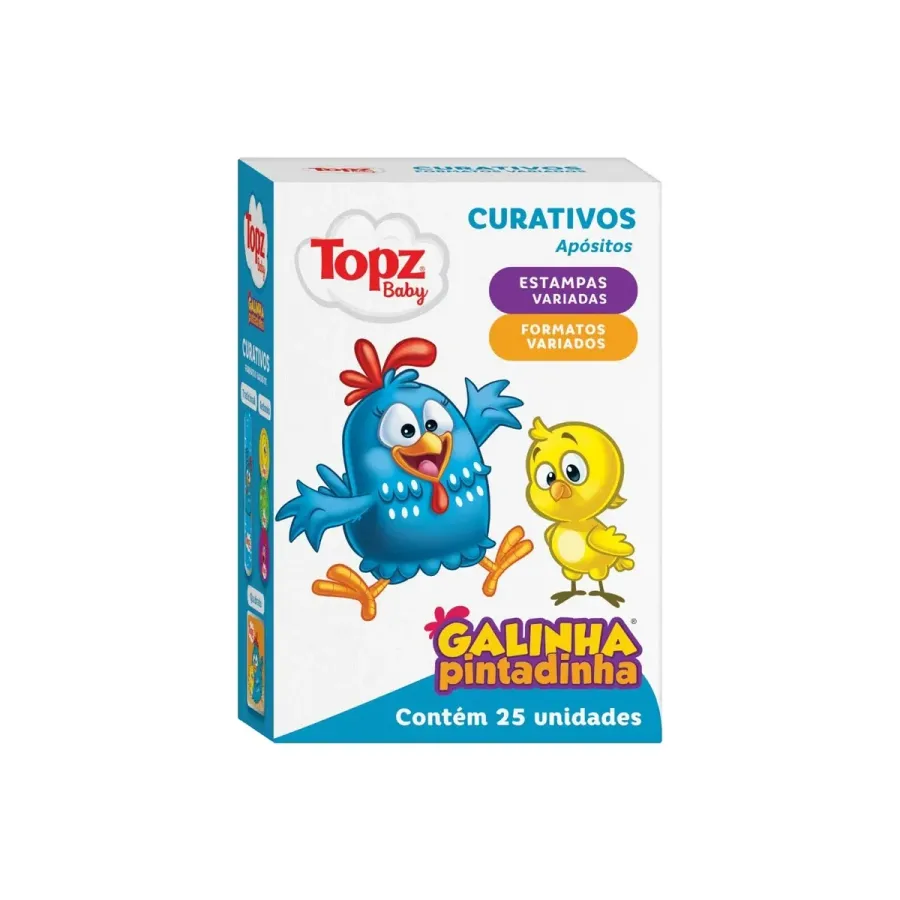 CURATIVO GALINHA PINTADINHA 25 UNIDADES